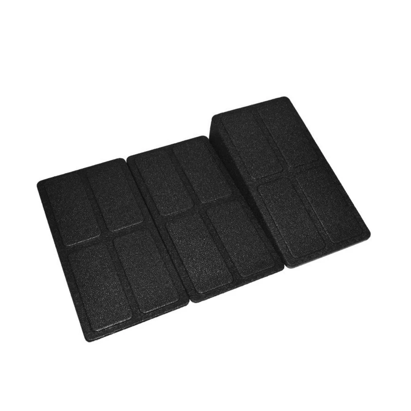 Set of 3 Yoga Block Yoga Slant Board for Yoga Poses and Angles