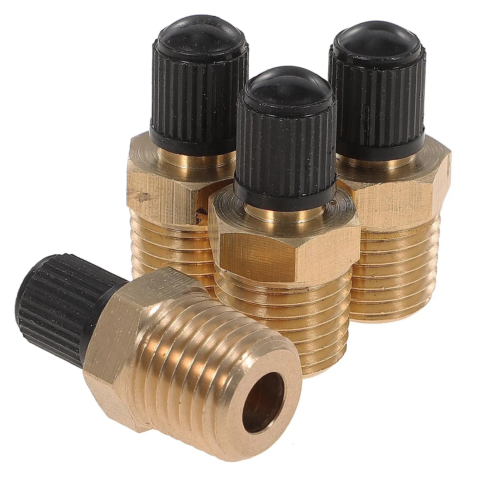 

4 Pcs Inflatable Valve Air Compressor Replacement Tank Valves Core Sealing Pressure Leak Proof Tire-Core Valves