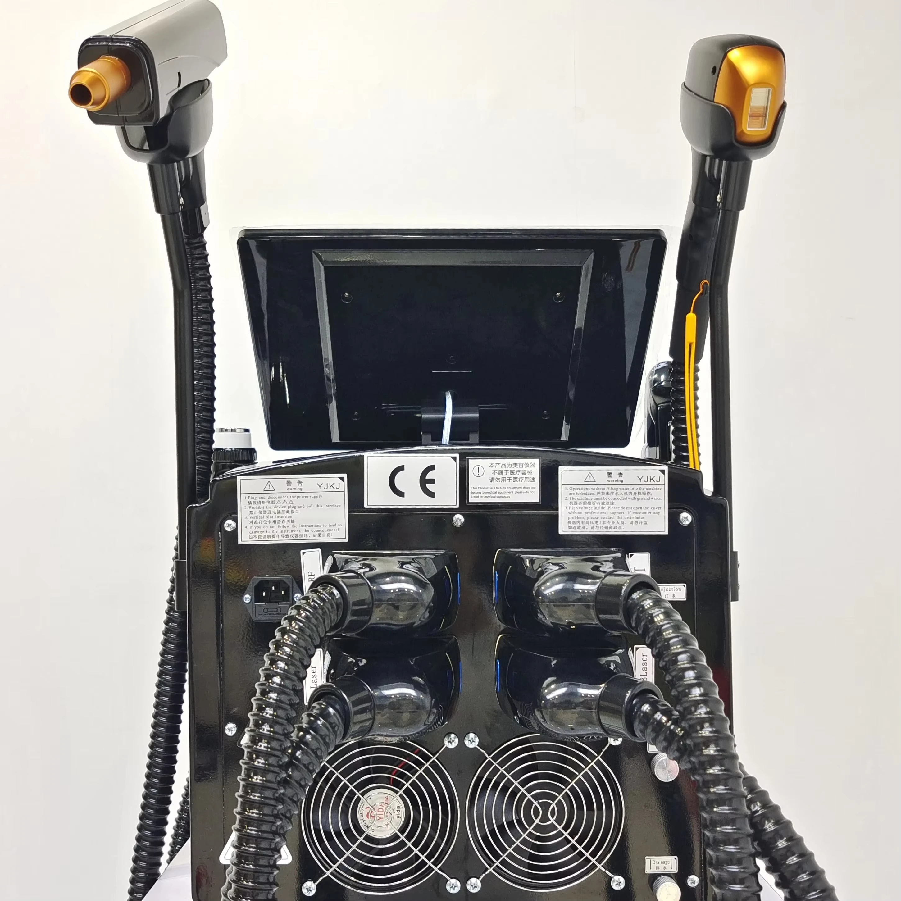 ソプラノチタン脱毛プロフェッショナル 4-In-1 ダイオードレーザーピコ IPL Nd Yag ピコ秒レーザー Opt 脱毛タトゥー除去