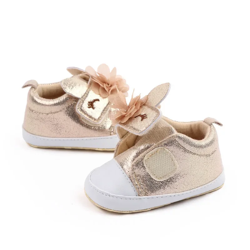 Baby Mädchen Schuhe weichen Boden rutsch feste Blumen Frühling Herbst Outdoor-Mode lässig Säugling Neugeborene Krippe ersten Wanderer Babys chuhe