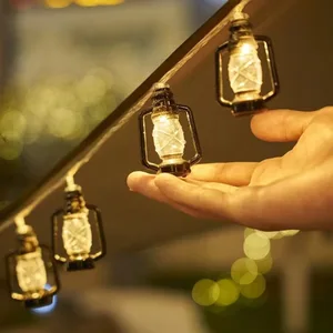 Светодиодный фонарь для кемпинга, осветительная LED-лента для палаток, 20/40 светодиодов, для украшения внутреннего дворика, освещение для лагеря