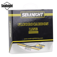 SeaKnight 50M 100M 100% Japan Material 3-100LB Fluorocarbon Fishing Lines Carbon Fiber Leader Fly Line Fast Sinking Carp Fishing