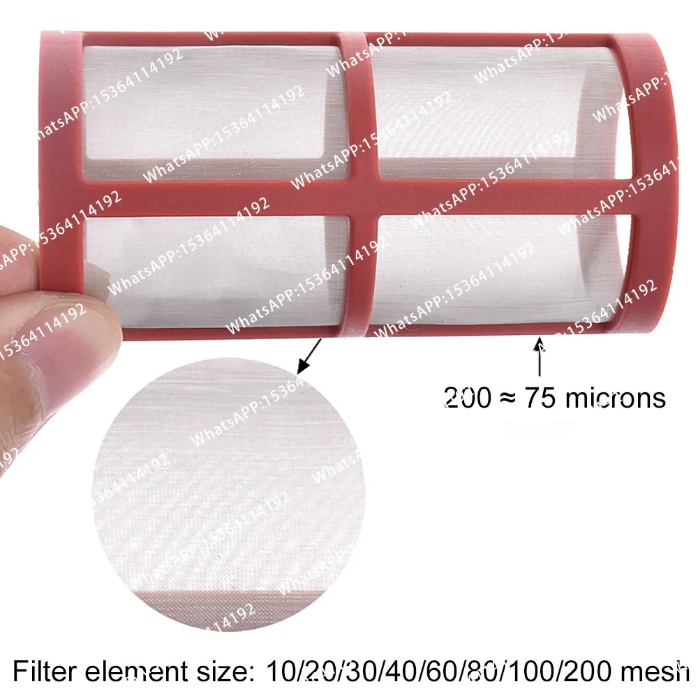 10~200 mesh garden watering filter accessories, stainless steel filter, kitchen purification impurity filter mesh