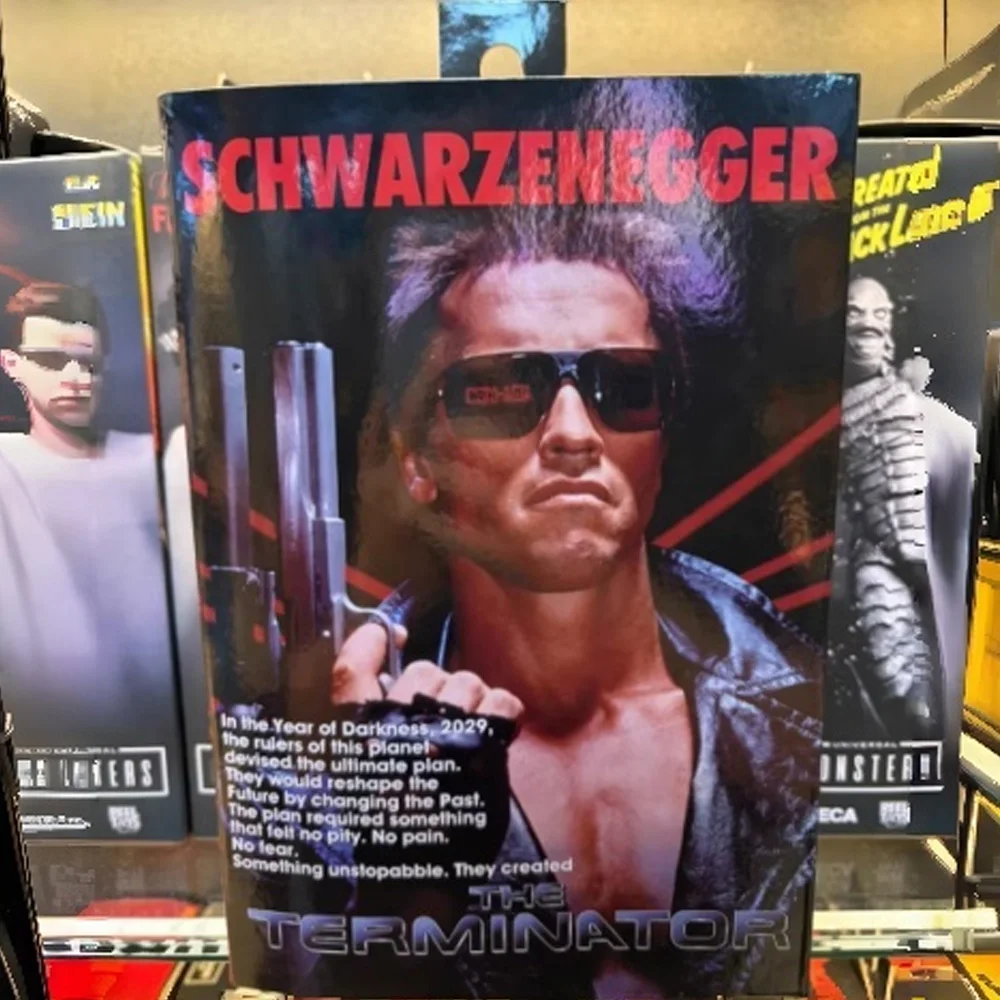 

Оригинальная фигурка Neca Terminator в масштабе 7 дюймов-Ultimate Tech Noir T-800 Schwarzenegger, фигурки, модель, орнамент, игрушка, подарок на день рождения
