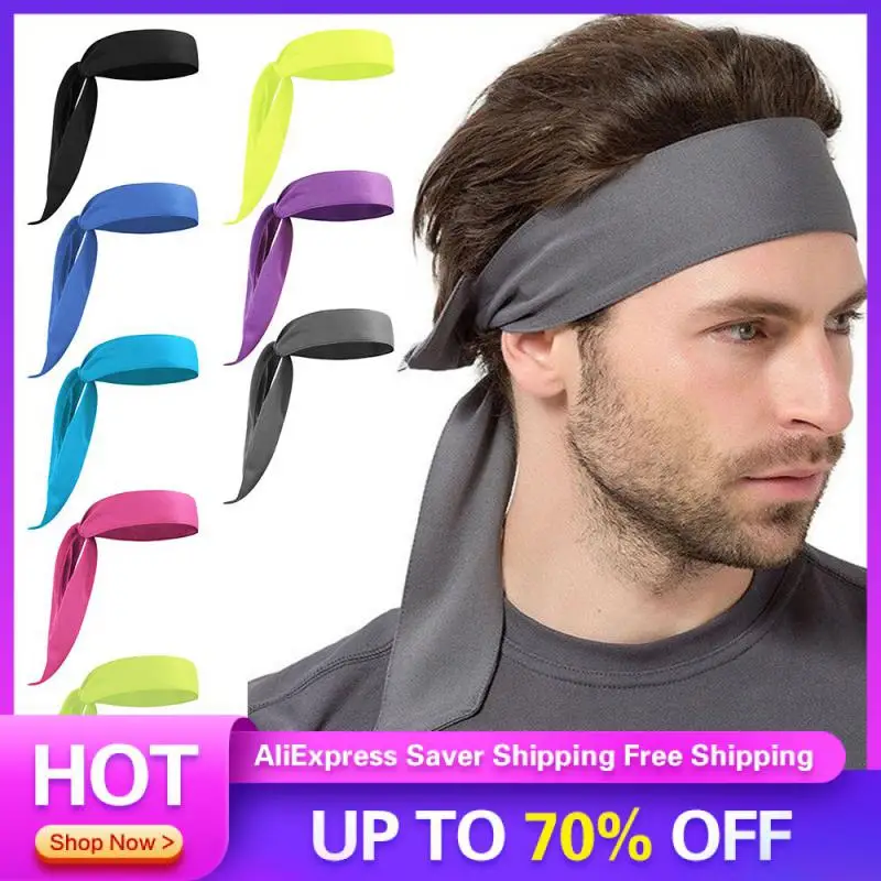 Hairband Durable Moisture-wicking Stretchable Headband For Workouts Sweatband Basketball Must-have Headband Comfortable Unisex