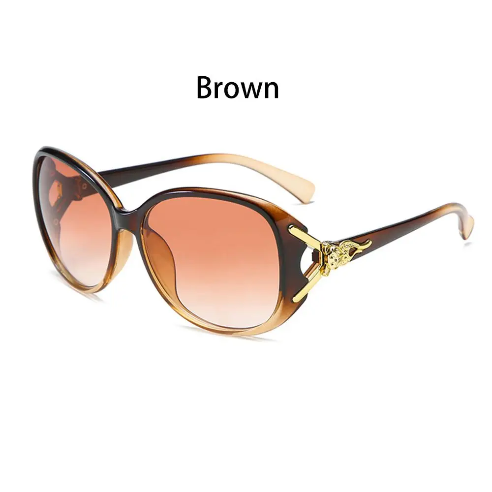 Vintage Large Frame UV400 Protection Goggles Oversized Sun Glasses  Retro Shades Women's Sunglasses