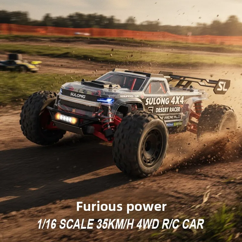 Cool Stuff Funny Gift-1:16 High-speed 4WD Rc Truck,Remote Control Car Toy,Climbing Off-road Rc Cars,Monster Truck,Toys for Kids
