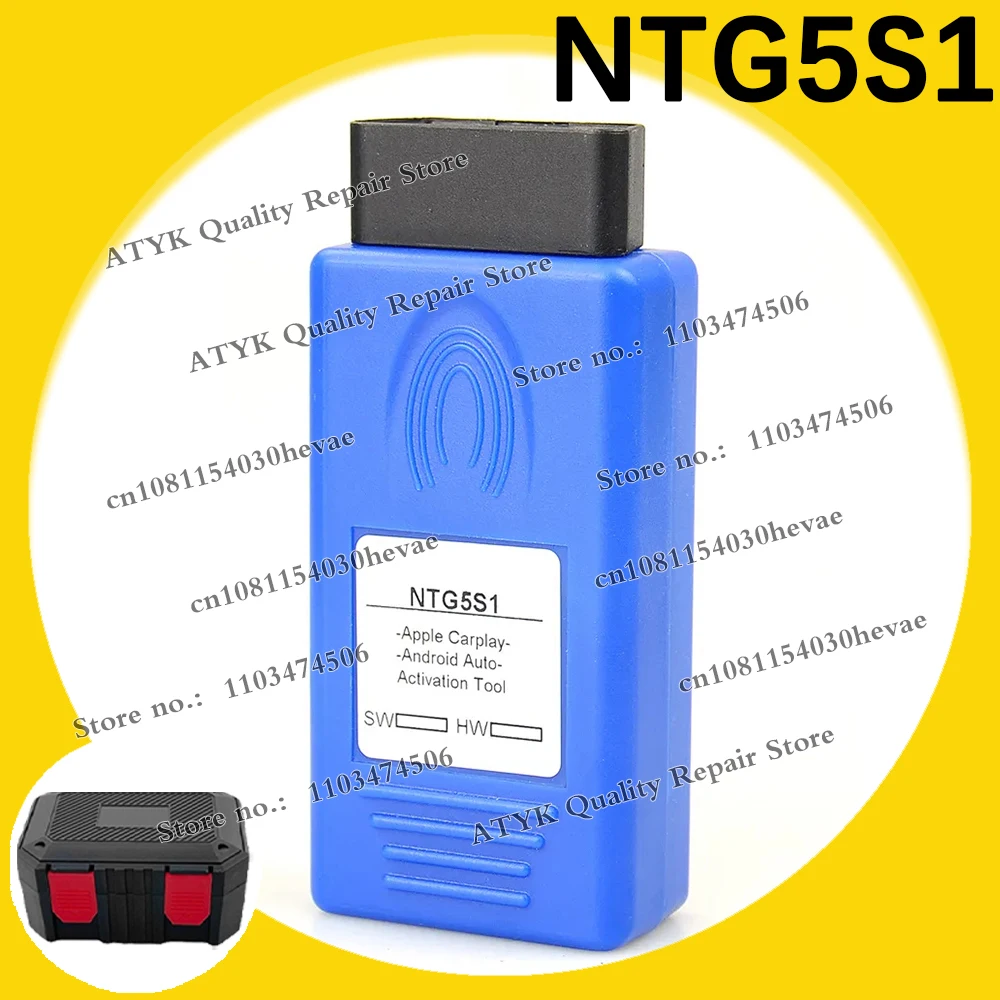 NTG5S1 CarPlay For Apple Android OBD2 Scanner FOR Mercedes Benz Activation Tool Diagnostics for cars Auto Repair Device obd 2