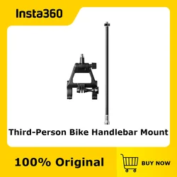 Official & Original Insta360 Third-Person Bike Handlebar Mount,Designed for road cycling not suitable for off-road/mountain bike