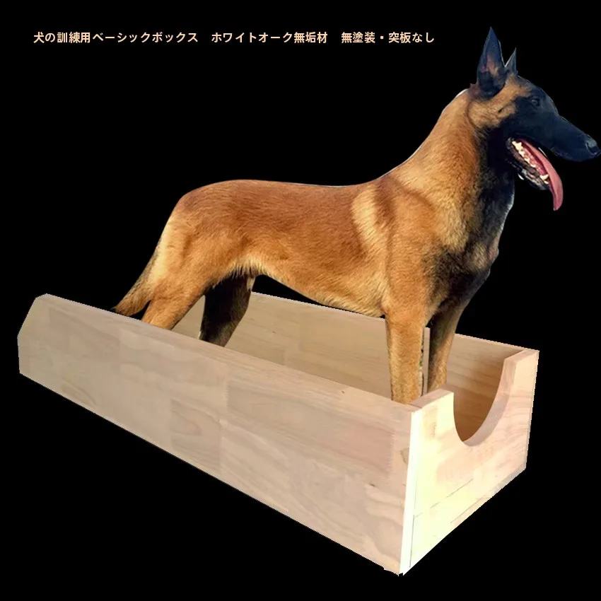 Basic Training Dog Box Real Wood Structure for Sheepdog German Shepherd Correction Plasticity Training Supplies Working Dogs