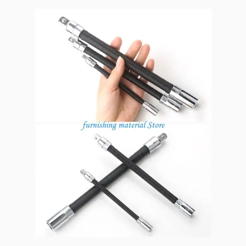 Y5GD 1/4 3/8 سائق مرنة تمديد المقبس محول طويل المقبس تمديد قضيب #2