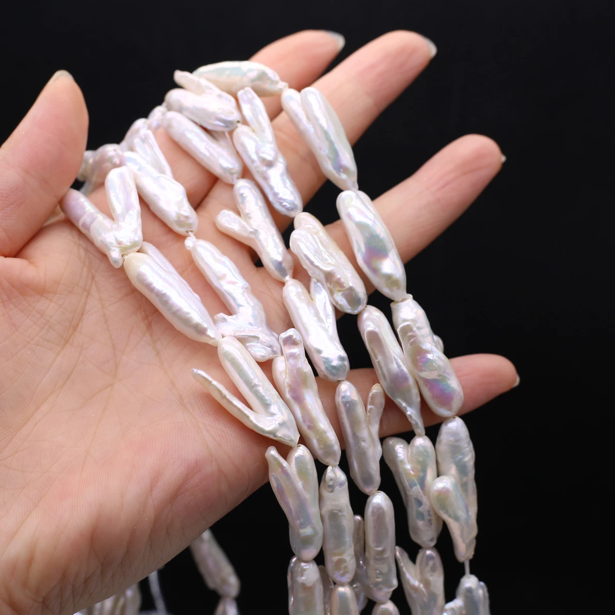 100% Natural Baroque Tree Branch Shaped Pearl Irregular Beads Jewelry Making DIY Necklace Bracelet Accessories Gifts 15x25mm