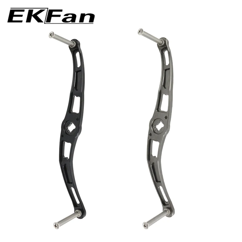 

EKFan 20G 150MM 140MM ultralight CNC Alloy Drip Fishing Reel Handles For Dawa 8x5MM Holes Baitcast Reel Wheel Parts DIY