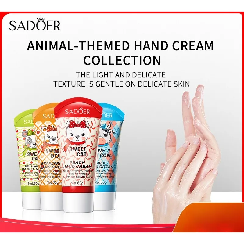 مجموعة كريم لليدين على شكل رسوم متحركة للخريف والشتاء - تغذي وتنعيم الأيدي الجافة، مما يوفر ترطيبًا فعالًا #1