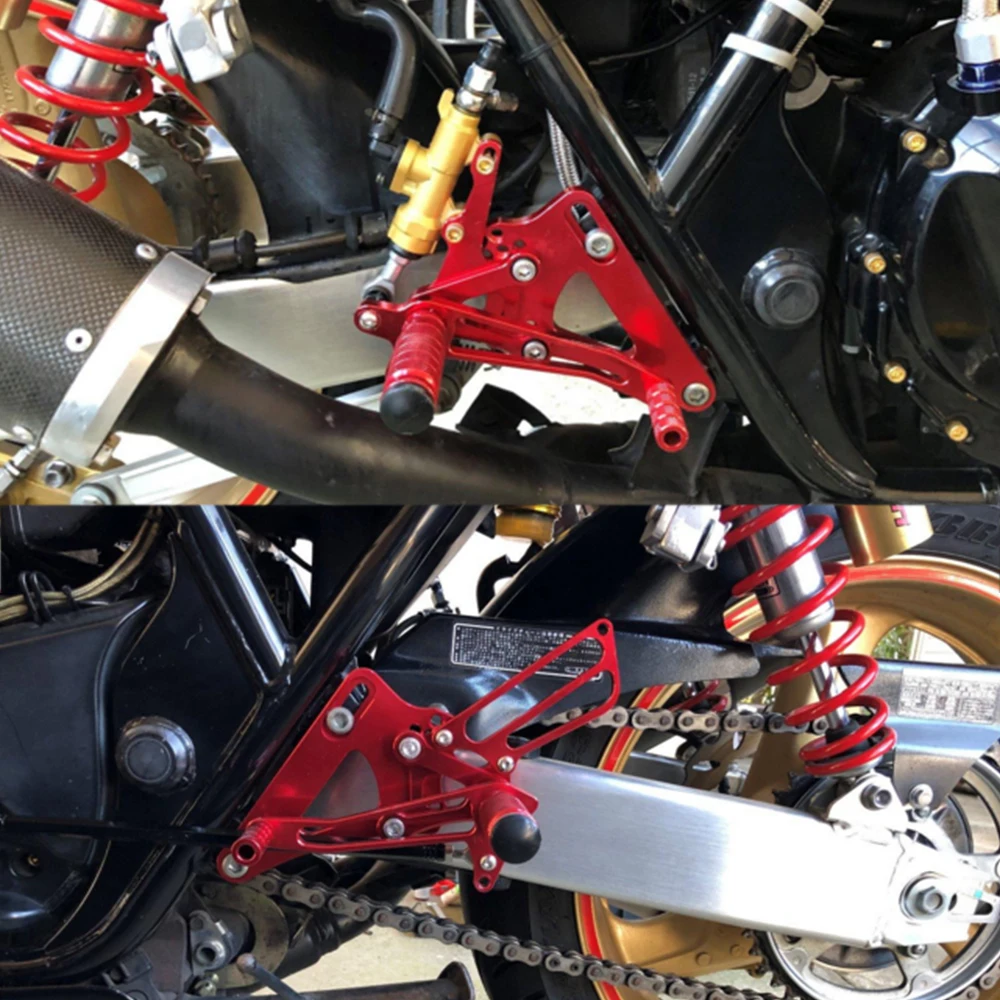 

For Honda CB400SF CB400 VTEC SPEC 1 2 3 1992-1997 Adjustable Aluminum Motorcycle Rearset Footrest Footpeg Rear Set Footrest
