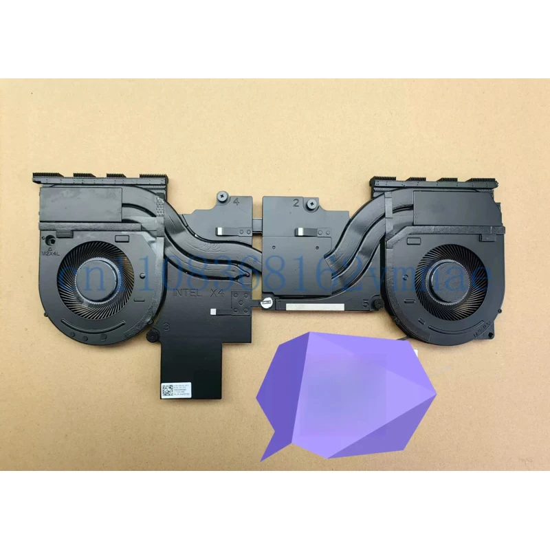One set of original fan cooling module for Lenovo G5000 IRX9 LOQ 15 IAX9 2024 model