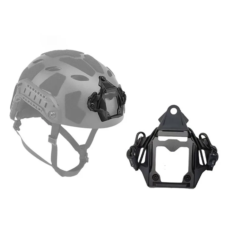 Mount Adapter Tactical Helmet Cuttlefish Adapted to FAST Helmet CNC Oxidised Aluminium Core Multi-functional Device Adapter Base