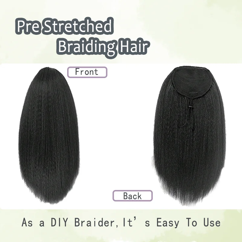 22/28/30 بوصة طويل غريب شعر مستعار مستقيم ارتداء والذهاب غلويليس الباروكات قبل قطعها قبل قطع ياكي بيروكات صناعية للنساء السود #5