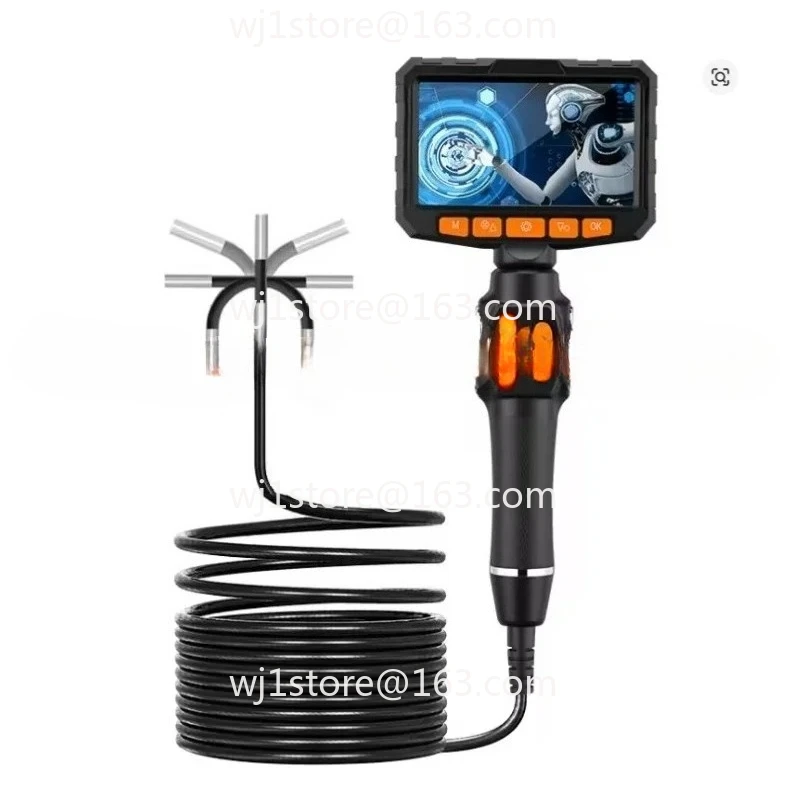360 degree rotation to ultra high definition pipe waterproof industrial visual camera high temperature resistance