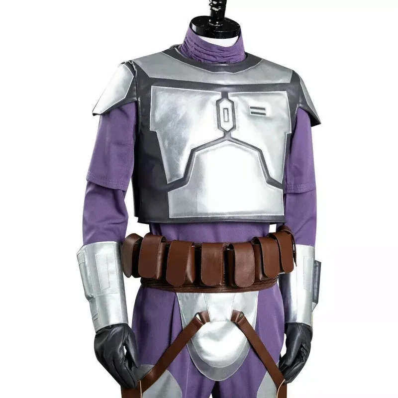 DY20Новый костюм для косплея Jango Fett, карнавальный костюм на Хэллоуин, униформа25
