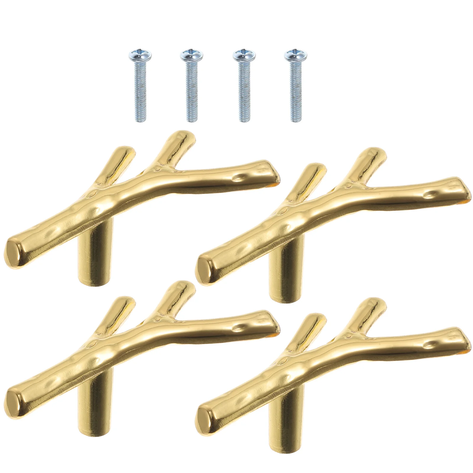 6 قطعة درج برونزي يسحب سبائك الزنك فرع مقابض للخزانة لخزائن الخزائن مزرعة ريفية حديثة #5