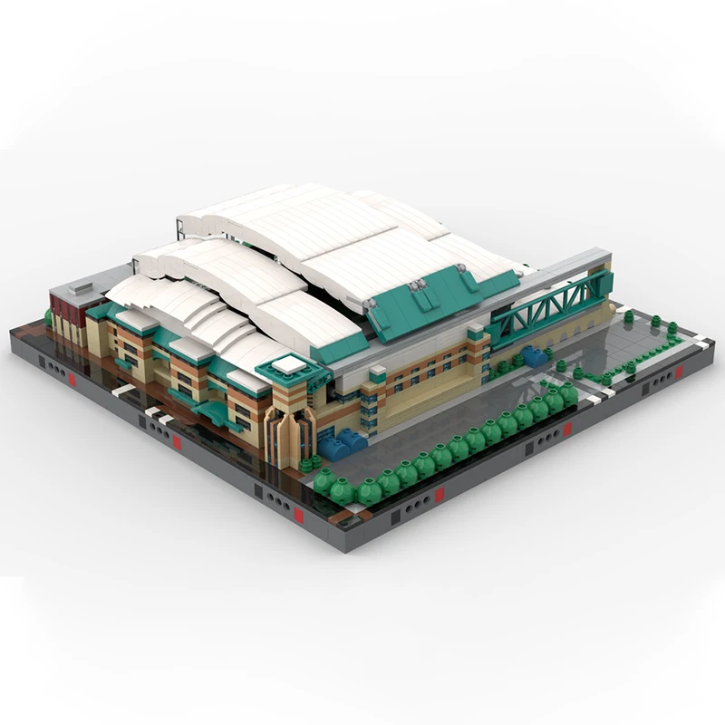 2872ピース MOC ダイキンパーク アーキテクチャ 組み立てブロック 宇宙想像力 STEAM学習 DIY建設 クリスマスおもちゃ ギフト