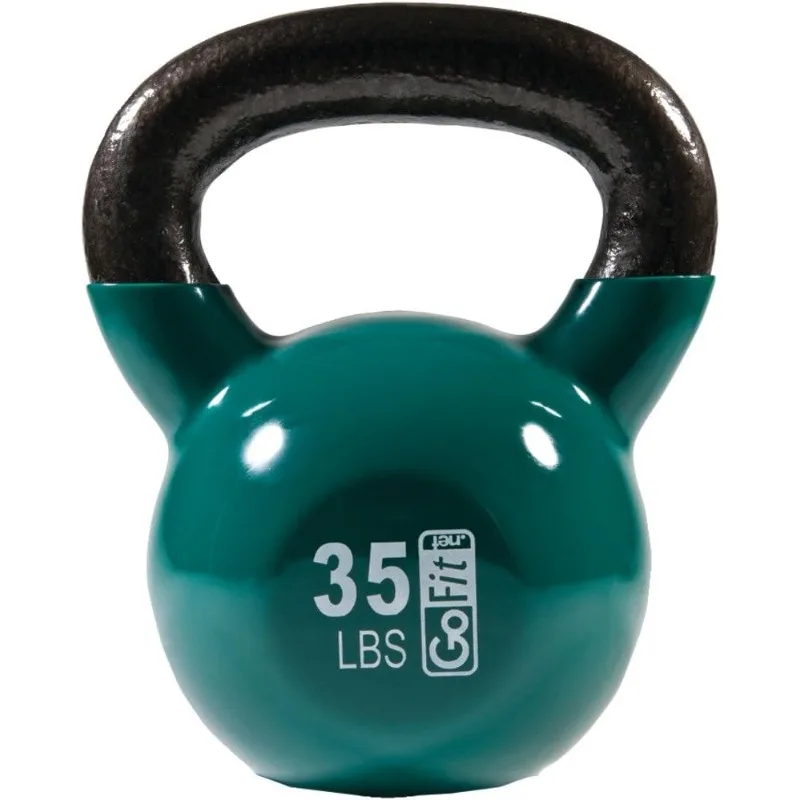 GoFit Campana de tetera sumergida en vinilo premium con DVD de entrenamiento introductorio
