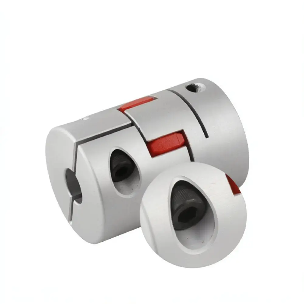 Aluminum Alloy Dual Diaphragm Flexible Coupling Zero Backlash Shaft Connector For CNC Stepper Motor Screw Module Parts