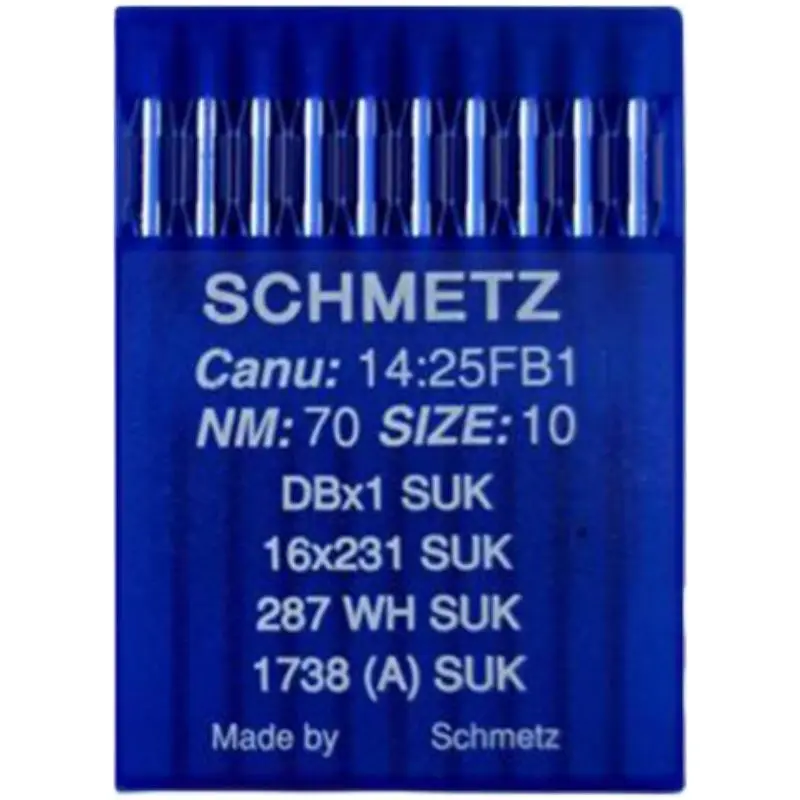 100PCS/10 Boxes SCHMETZ DBX1 16X231 16X95 Needles for JUKI CONSEW BROTHER Sewing Machine