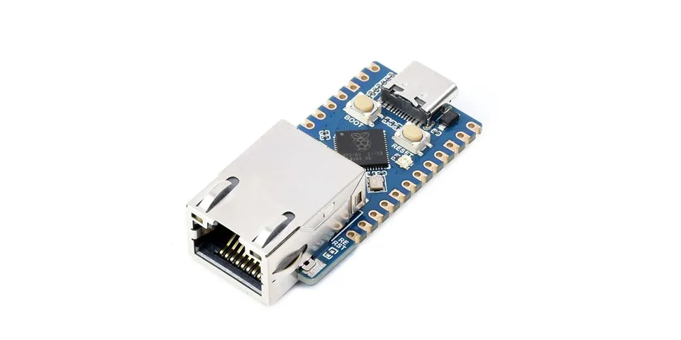 

Waveshare Rp2040-eth Mini Development Board Rp2040 Ethernet Port Module Raspberry Pi Microcontroller