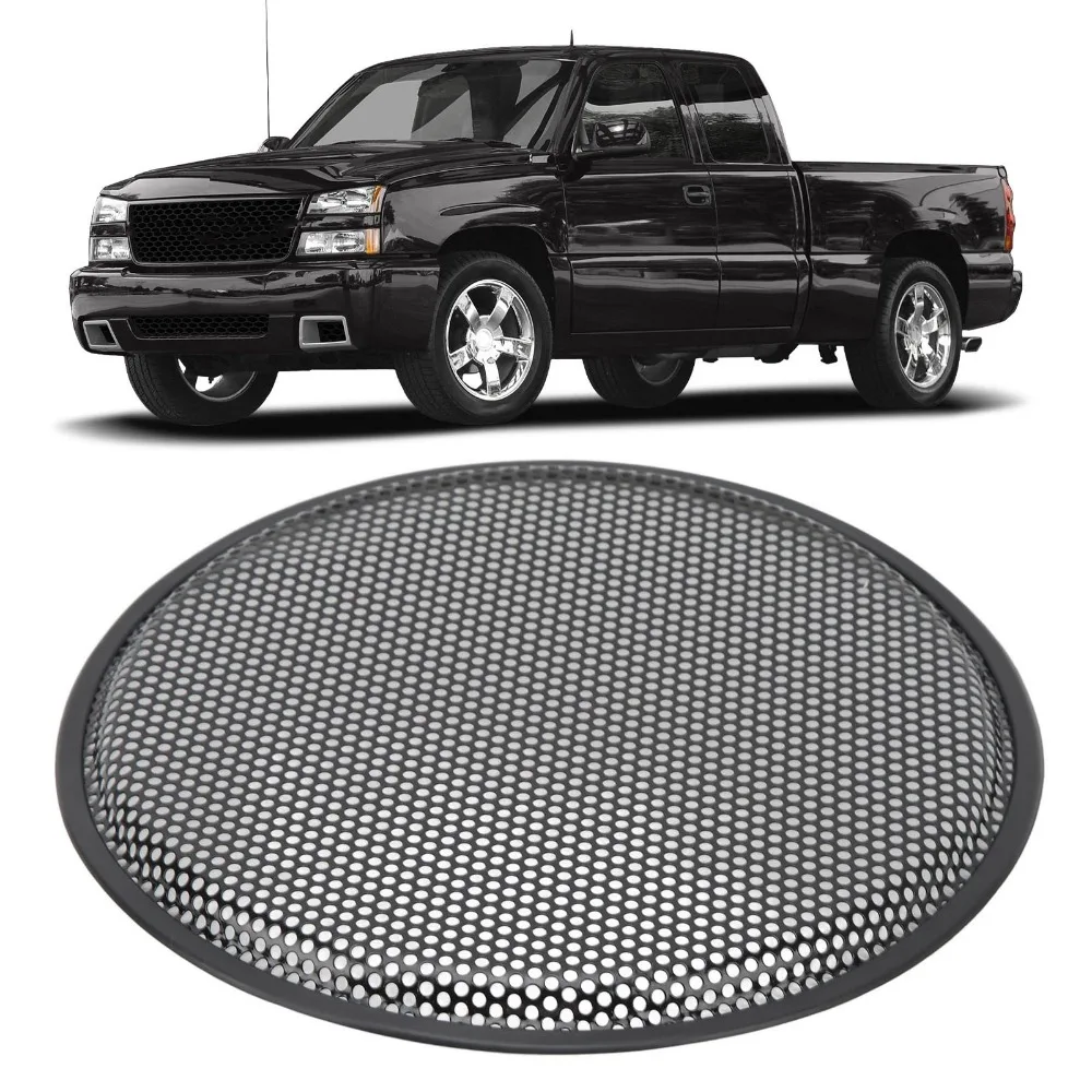 12 Inch Speaker Grill Iron Subwoofer Speaker Circle Cover Audio Mesh Protector Guard for Car RV