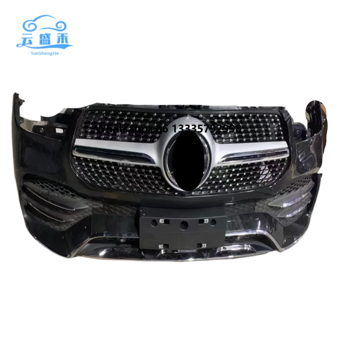 

High Quality Front End Module for 20-23 Style MercedesBenz GLE 167 Original Front Bumper Grille Water Tank Radiator