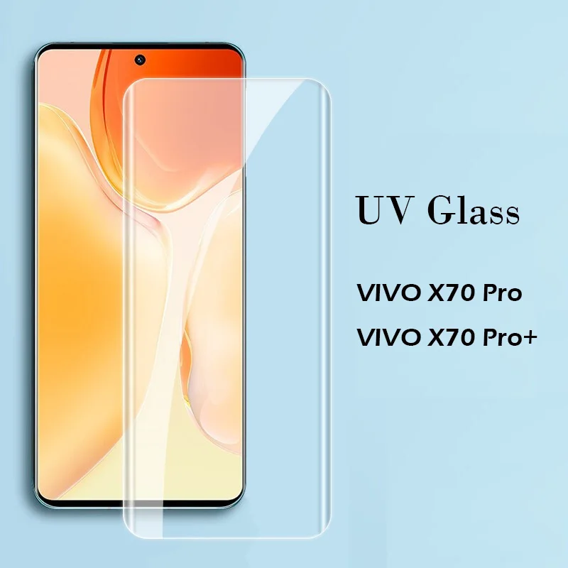 Изогнутое закаленное 3d-стекло для VIVO X70 Pro Plus x70proplus x70 Pro