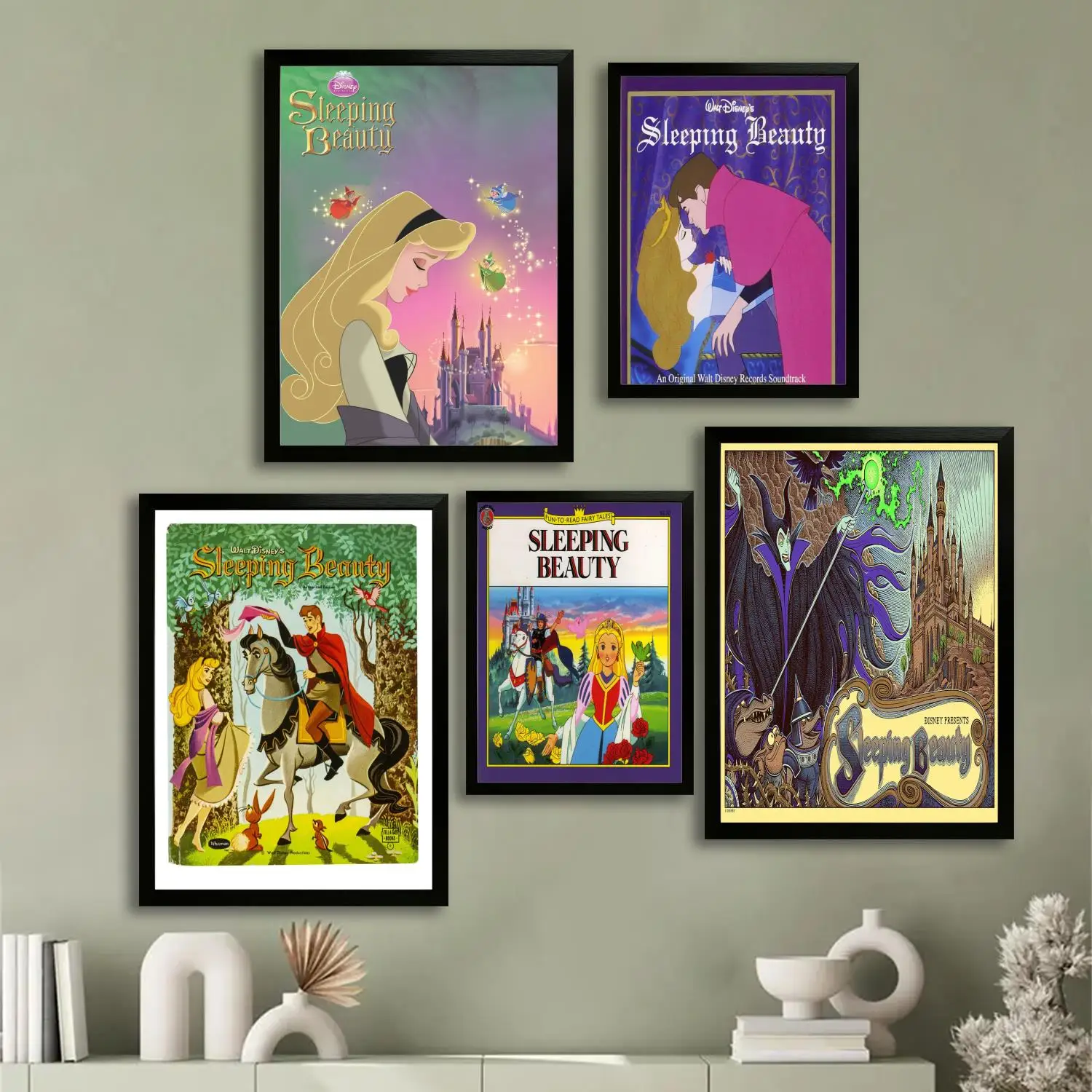 

Sleeping Beauty (Signature Edition) Canvas Art Poster and Wall Art, Picture Print, Modern Family, Bedroom Decor, Posters