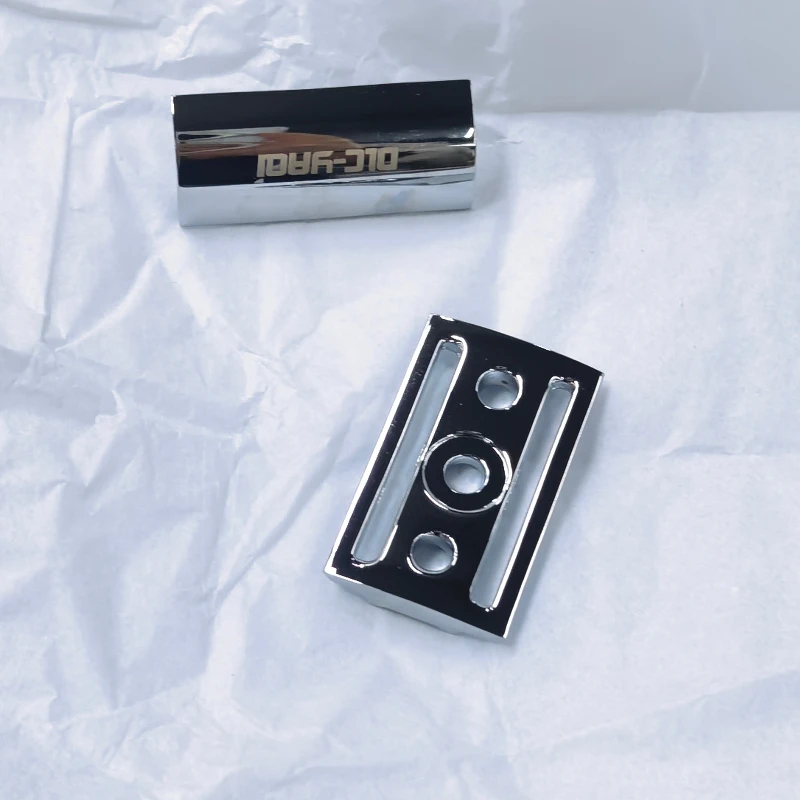 2026 Flash Sale！ YAQI Chrome Color Scalloped Bar Double Edge Safety Razor Head for Boyfriend's Gift view 3