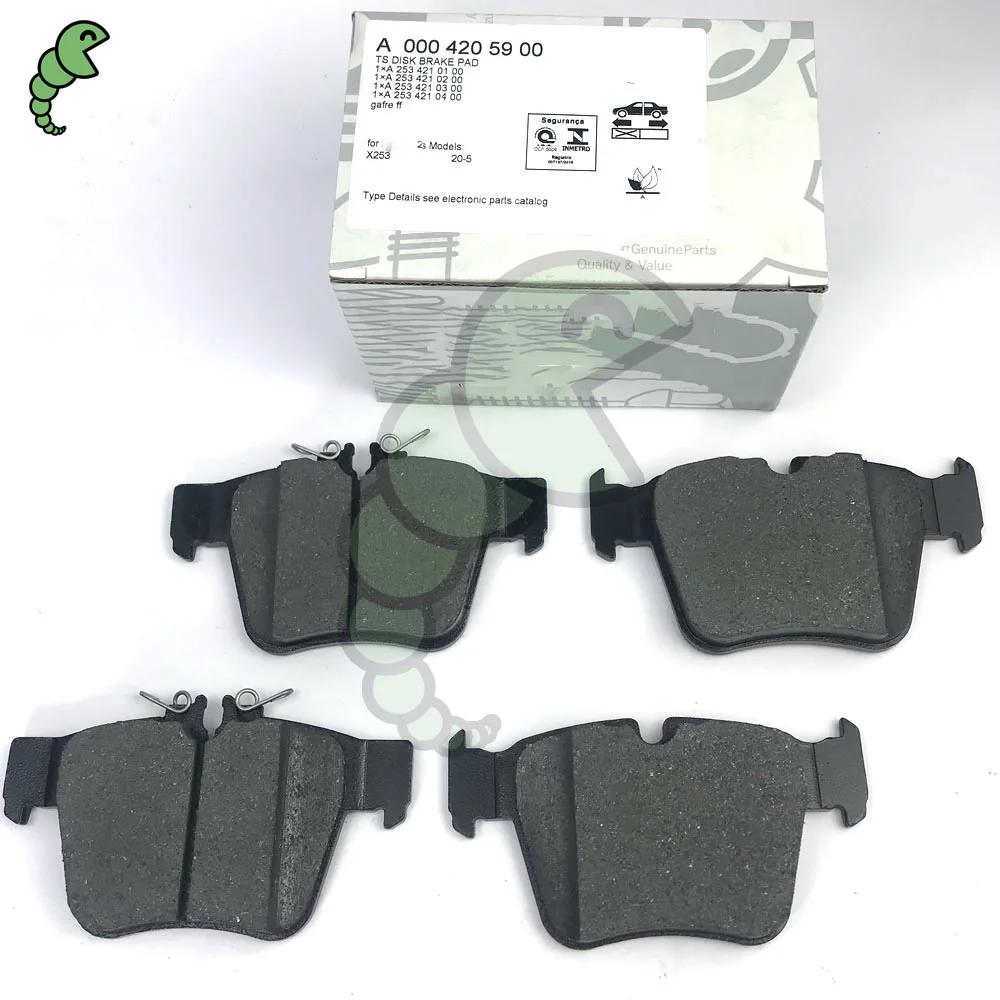 

A0004205900 A0004208300 A0004205200 Rear Brake Pad for Mercedes W205 S205 A205 C253 X253 0004205900 0004208300 0004205200