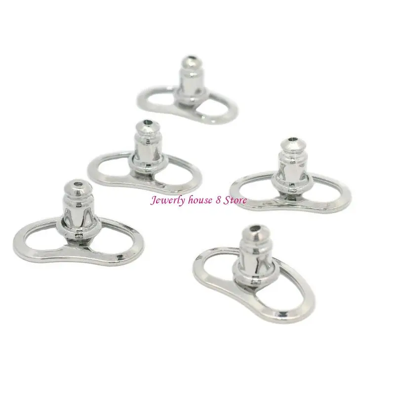 

Comfortable Large Earring Backings for Stabilizing Heavy Jewelry 6 Pieces