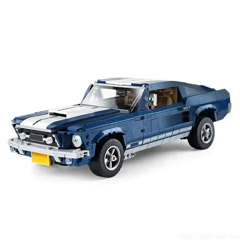 1471PCS  Ford Mustangs Sports Racing Car Model Building Blocks Compatible 10265 21047 Bricks DIY Toys For Boys birthday Gifts