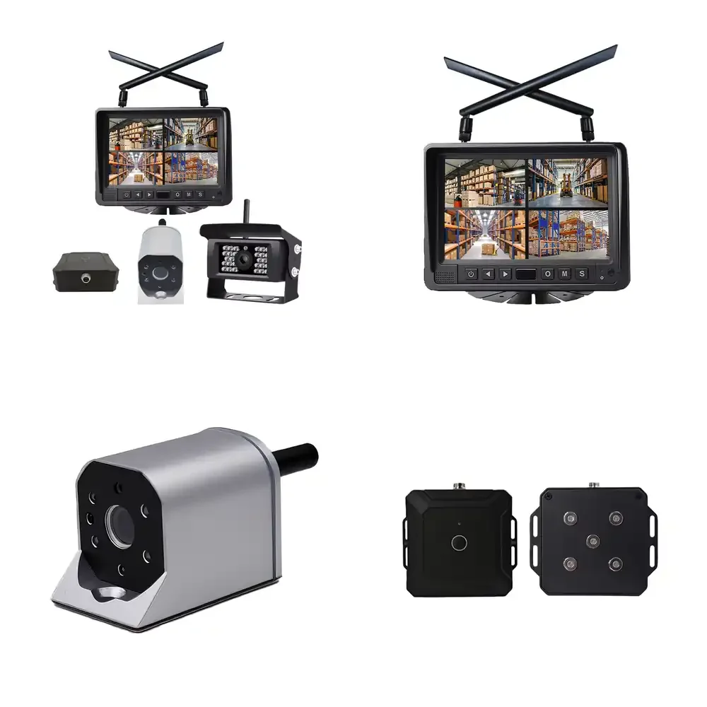 WAP01 IP67 Forklift Wireless Monitoring System Supports Positioning Video Recording for Warehouse Electric Forklift