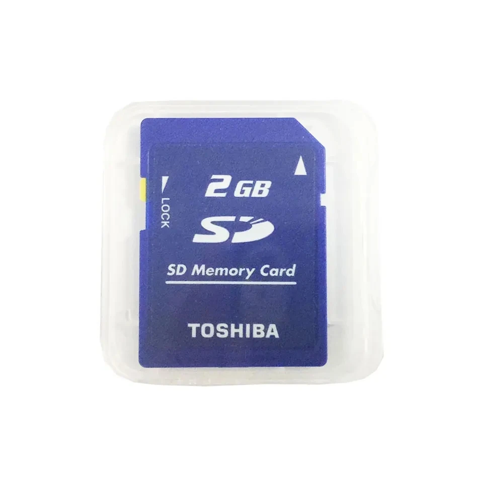

Original Toshiba 2GB Class2 SD Card Carte SD Memory Card and Sd-card Lock Memoria SD Wholesale Price Cheap Free Shipping
