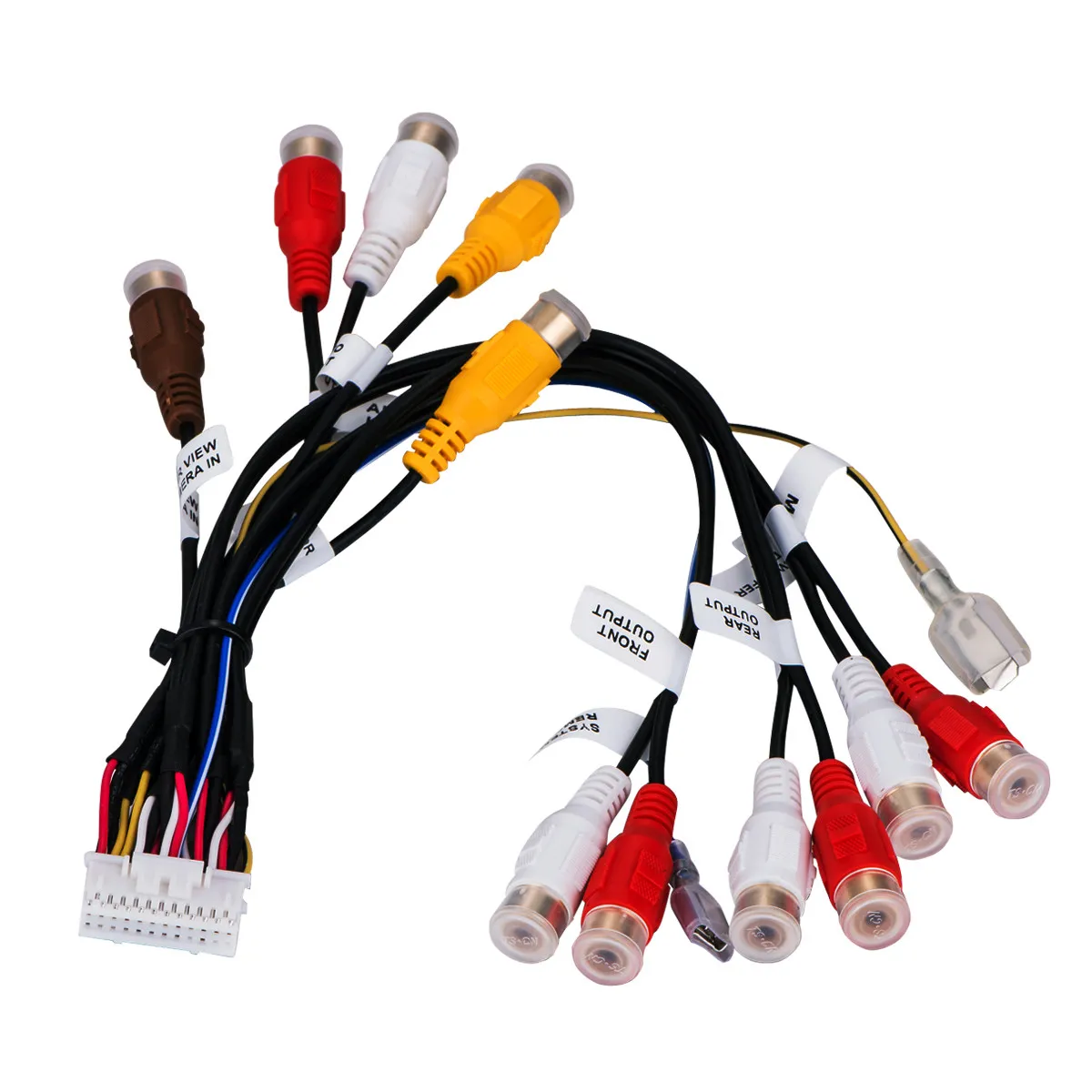 For Car CD Audio Pioneer RCA AVIC F900BT F90BT Wiring Harness 24P Audio Video