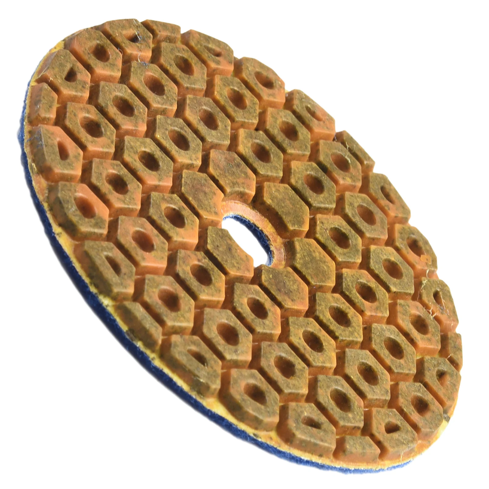 

Useful Polishing Pad High Glossiness Marble Metal Resin Wet 200# 400# 50# Bond Wet Polihing 1/4pcs 100# 4 Inch