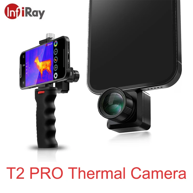 

InfiRay T2 Pro Thermal 25Hz Imaging Camera Outdoor Hunting Night Vision Thermal Imaging Camera for Repair Inspection Hunting