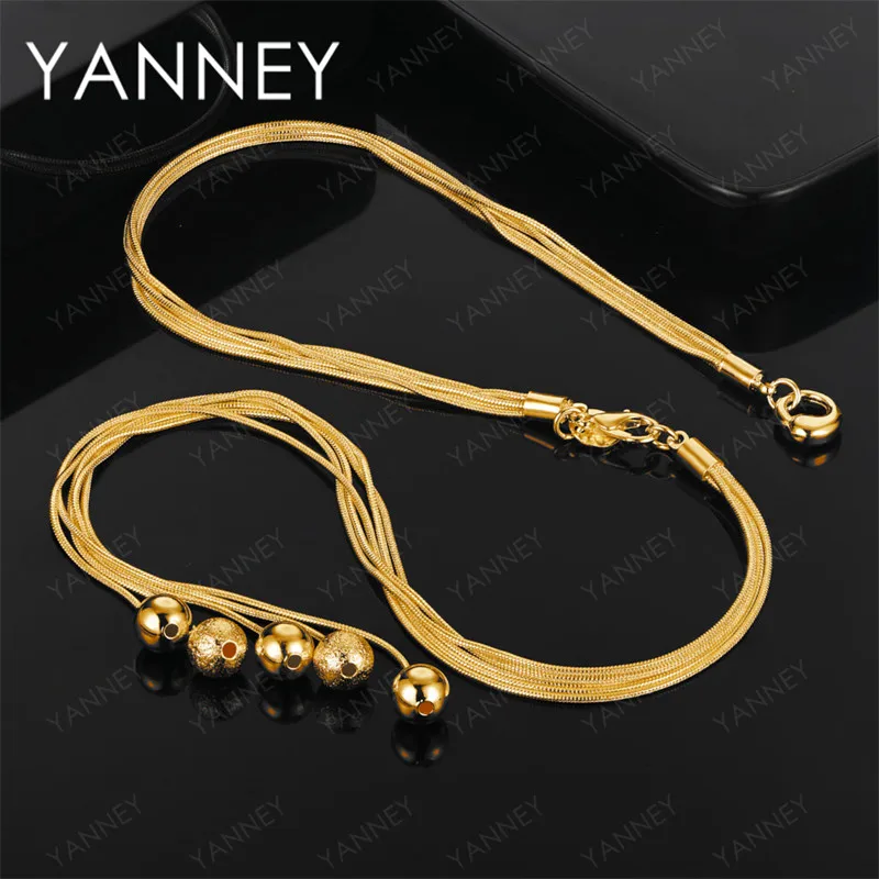 

Стерлингового серебра 925 пробы, золото 18 карат, изысканный круглый кулон из бисера, ожерелье, женские свадебные аксессуары, украшения для вечеринок