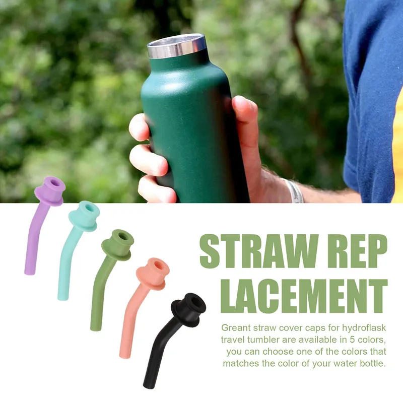 Hydroflask Tumbler Substituição Palha, Hydroflask Tumbler, Acessórios, 5 pcs