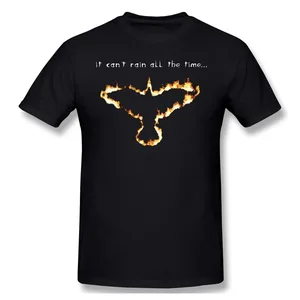 Fire Crow Cot T -Shirt Black Mirror, neuer Sommer t -Shirt 2022 8 Hauptverkäufe Crow Shirt - №1