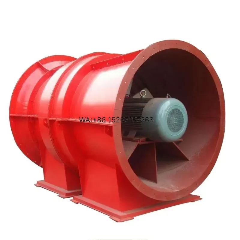 Wmwmnu for K45-6-NO18 Underground Mine Ventilation Blower Miner Mining Cooling Fan Industrial Extractor Axial Fans