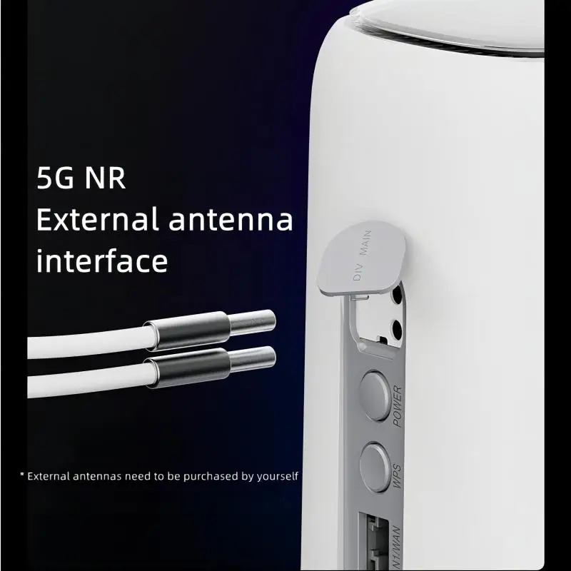 Unlocked Fiberhome 5G CPE Router Cat19 NSA+SA N41/n77/n78 Wireless Modem 5g WiFi Router Sim Card Amplifiers Gigabit Router Rj11