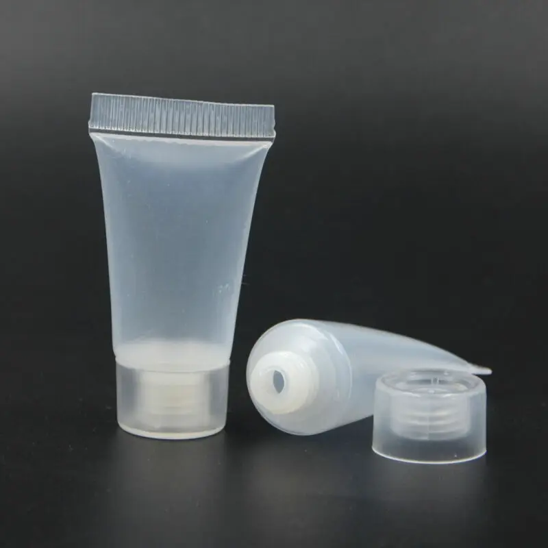 100pcs~10pcs 8ml Empty Mini Travel Tube Cosmetic Small Hand Cream Lotion Containers Bottle