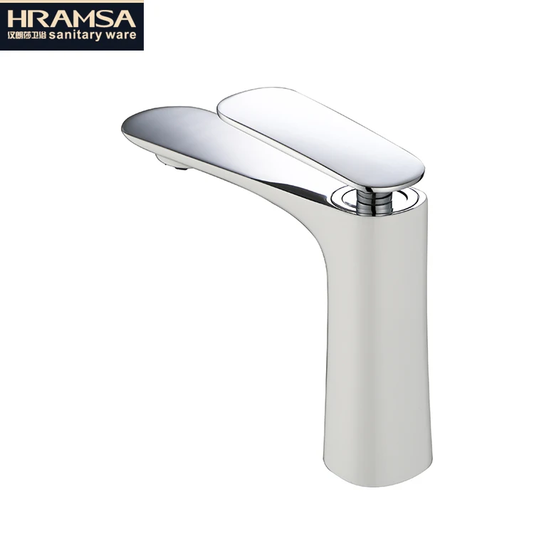 Malaysia villa luxury design washroom hardware brass material chrome color basin bath faucet